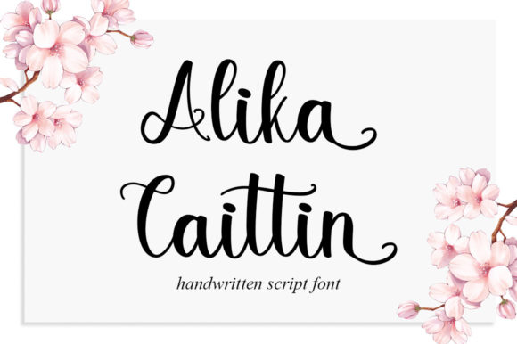 Alika Caitlin: A Timeless Handwritten Font for Business