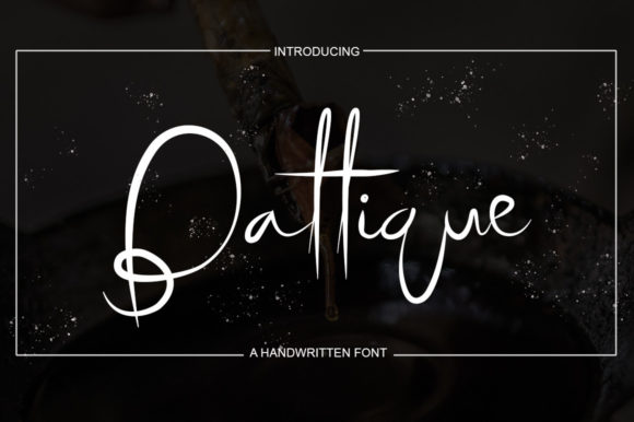 Battique: The Handwritten Font for Campaign Impact