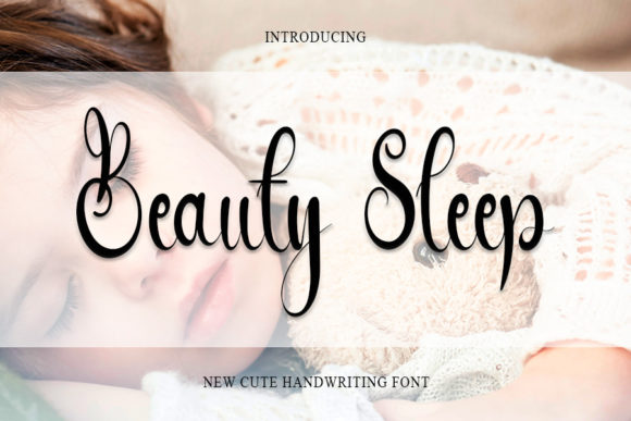 Beauty Sleep: The Handwritten Font for Modern Marketing