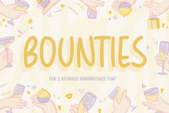 Bounties: A Handwritten Font for Your Brand