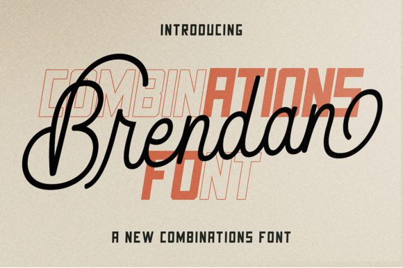 Brendan Duo: A Versatile Script Font for Editorial Design