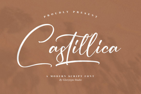 Castillica: A Modern Script Font for Editorial Design