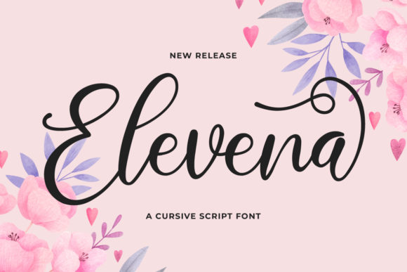 Elevena: The Elegant Handwritten Font for Your Brand