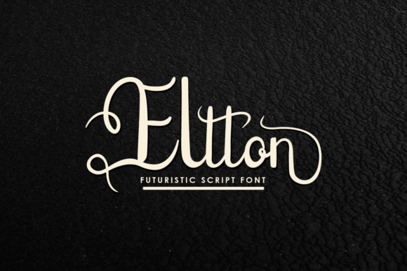 Eltton: A Modern Handwritten Font for Web Design