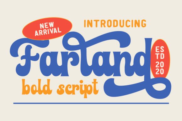 Farland: A Bold Handwritten Font for Editorial Design