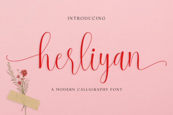 Herliyan: A Modern Script Font for Branding