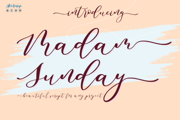 Madam Sunday: A Romantic Calligraphy Typeface Review