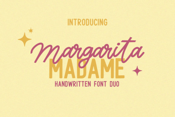 Madame Margarita: A Retro Script Font for Crafters