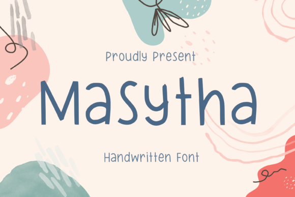 Masytha: A Sweet Handwritten Font for Makers