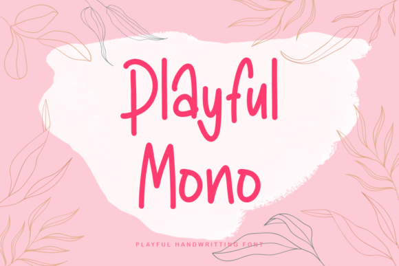 Playful Mono: A Whimsical Handwritten Font for Branding