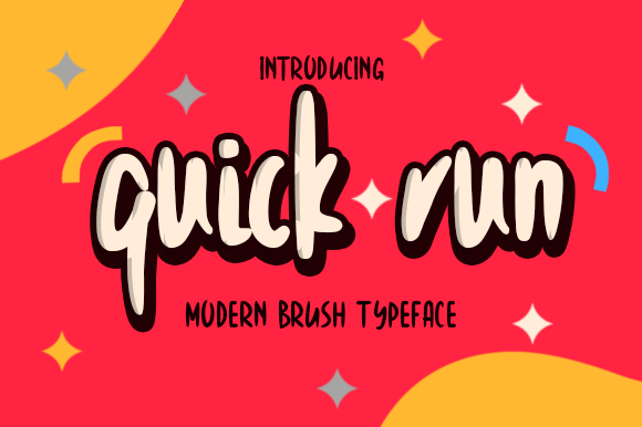 Quick Run: The Handwritten Font for Your Brand