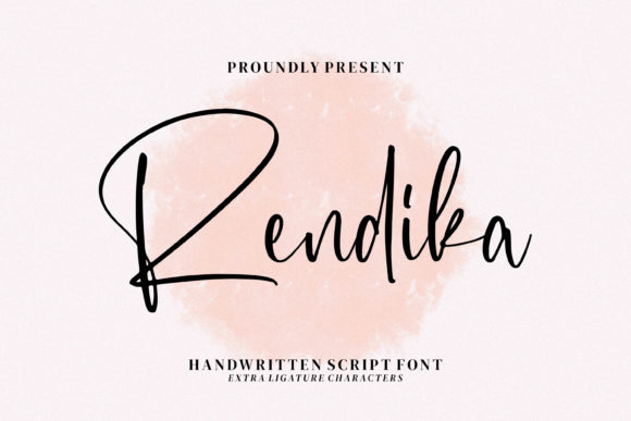 Rendika: A Premium Handwritten Font for Web Design