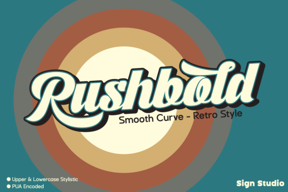 Rushbold: A Bold Handwritten Font for Editorial Design