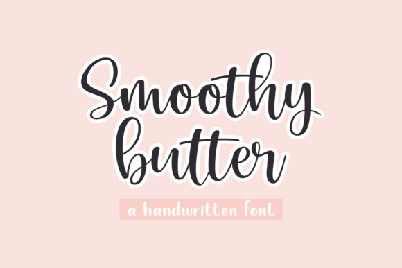 Smoothy Butter: A Refined Script Font for Editorial Design
