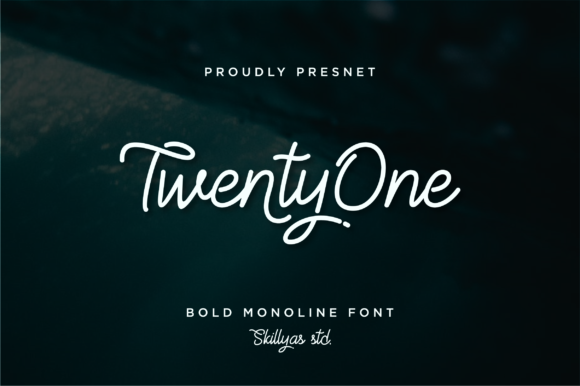 TwentyOne: A Vintage Handwritten Font for Makers