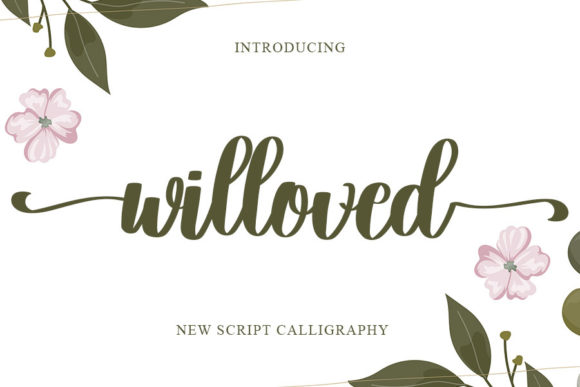 Willoved: A Premium Script Font for Campaigns