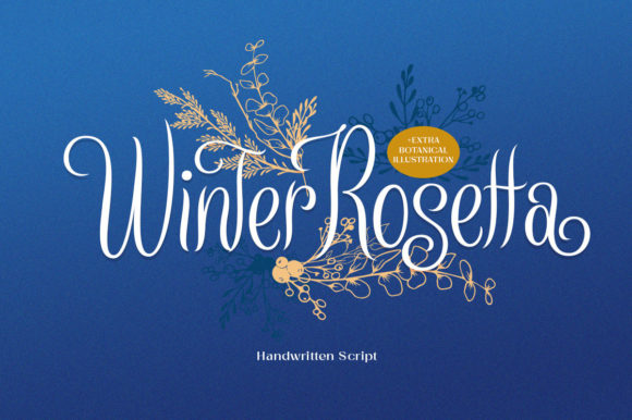 Winter Rosetta: A Premium Script Font for Web Design